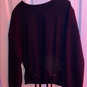 black sweatshirt// never worn